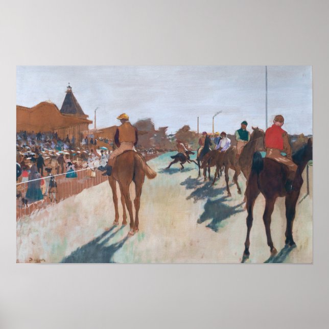 Póster Edgar Degas - El Desfile (Frente)