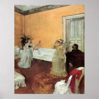 Póster Edgar Degas El Duet