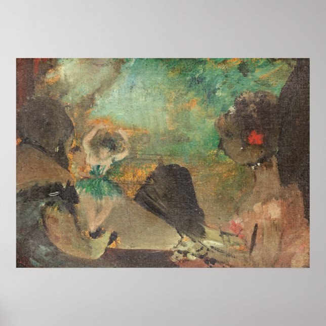 Póster Edgar Degas | El Loge, c.1883 (Frente)