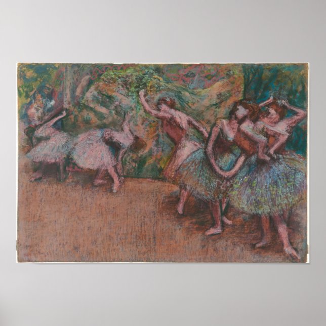 Póster Edgar Degas | Escena de ballet (Frente)