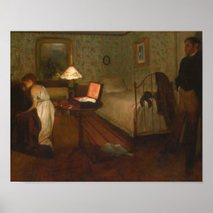 Póster Edgar Degas - Interior