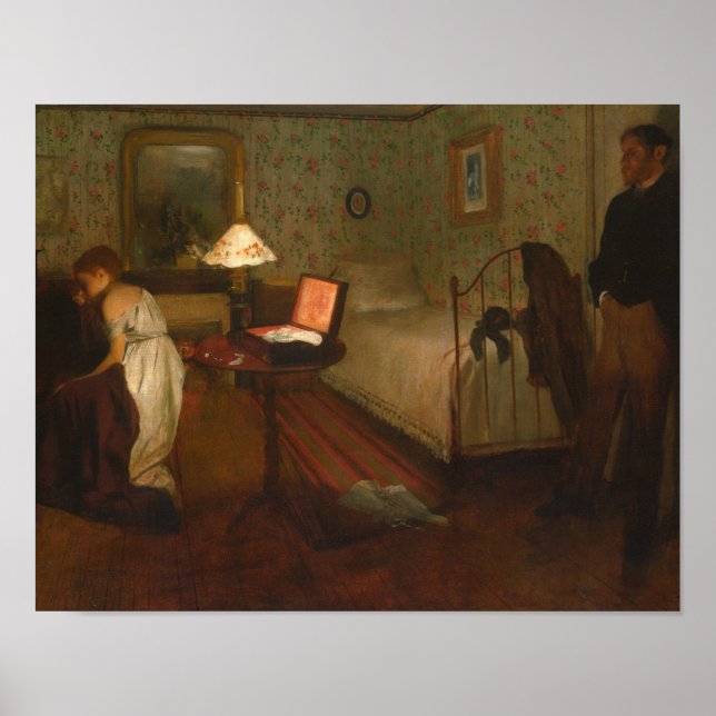 Póster Edgar Degas - Interior (Frente)