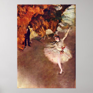 Póster Edgar Degas - la bailarina de prima (Rosita Mauri)