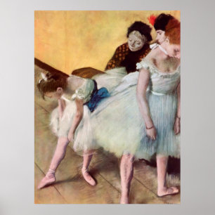 Póster Edgar Degas La Clase De Baile