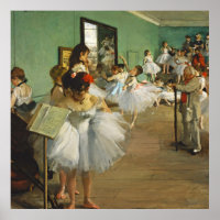 Edgar Degas La Clase De Baile Ballerina Pintura