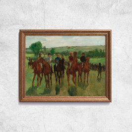 Póster Edgar Degas Los Jinetes