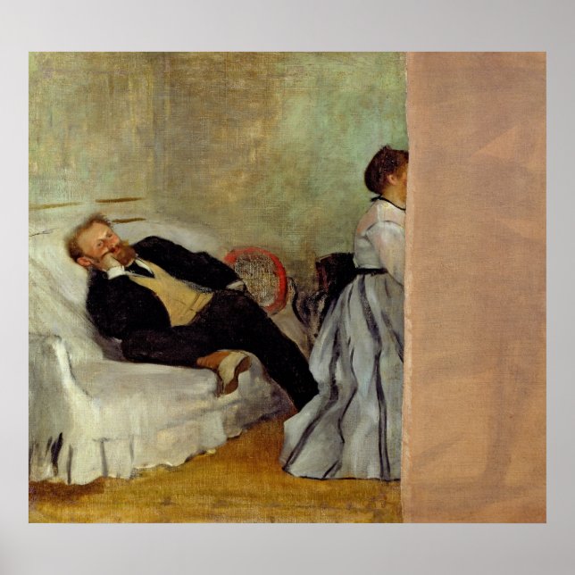 Póster Edgar Degas | Monsieur and Madame Edouard Manet (Frente)