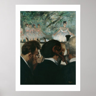 Póster Edgar Degas | Orchestra Musicians