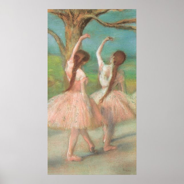 Póster Edgar Degas Pink Dancer (Frente)