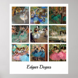 Póster Edgar Degas - Selección de Obra Maestra de bailari