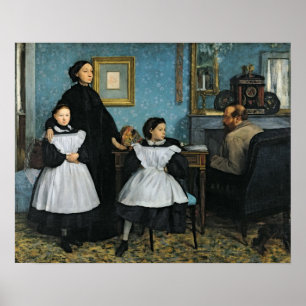 Póster Edgar Degas   The Bellelli Family, 1858-67