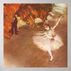 Póster Edgar Degas The Star