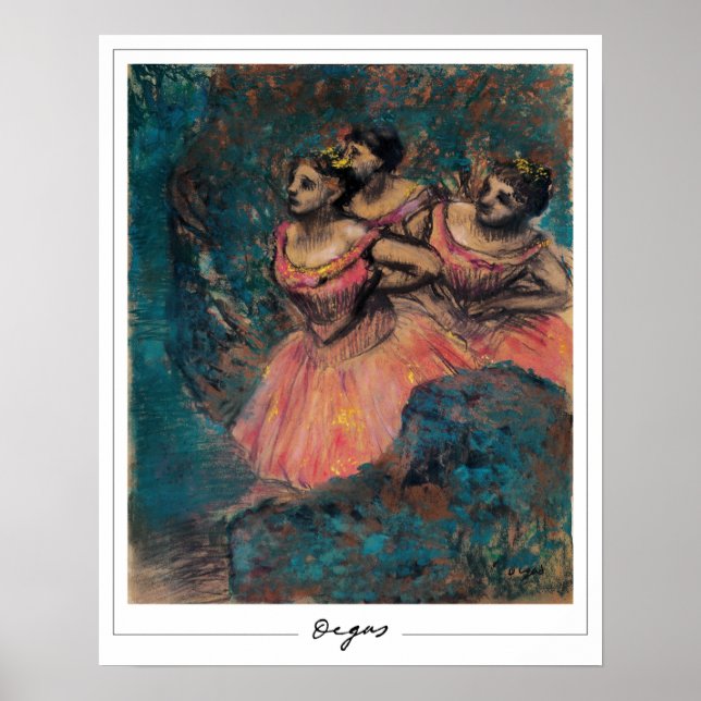 Póster Edgar Degas Zedign Art Poster #37 (Frente)