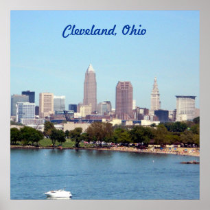Póster Edgewater Beach-Cleveland Ohio Poster (24X24)