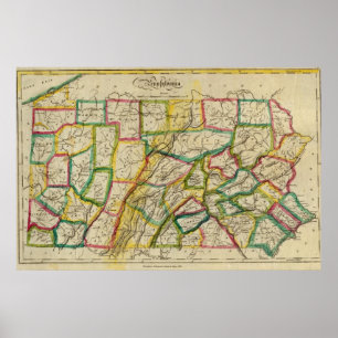 Póster Edición 1818 de Pennsylvania
