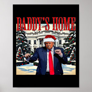 Póster Edición de Navidades de casa de papi Casa Blanca T