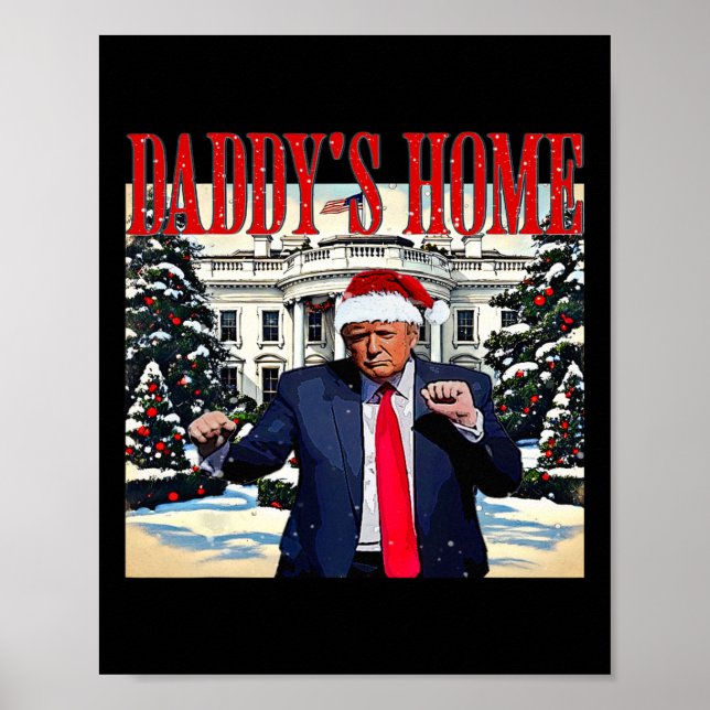 Póster Edición de Navidades de casa de papi Casa Blanca T (Frente)
