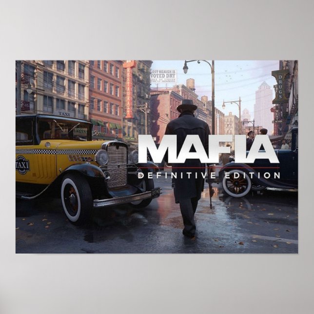 Póster Edición definitiva de mafia (Frente)