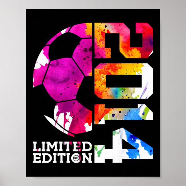 Póster Edición Limitada Cumpleaños 11 Fútbol 2014  (Frente)