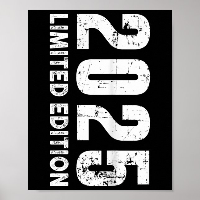 Póster Edición Limitada Y 2025 (Frente)