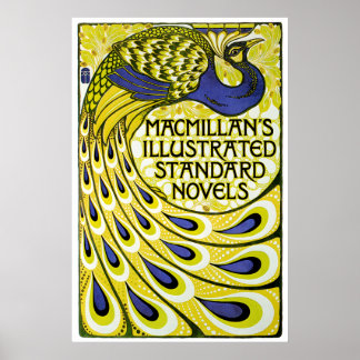 Póster Edición pavo real, ilustrada por MacMillan