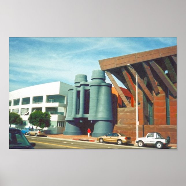 Póster Edificio Binoculars, Venecia, California (Frente)