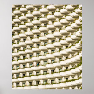 PÓSTER EDIFICIO BLANCO