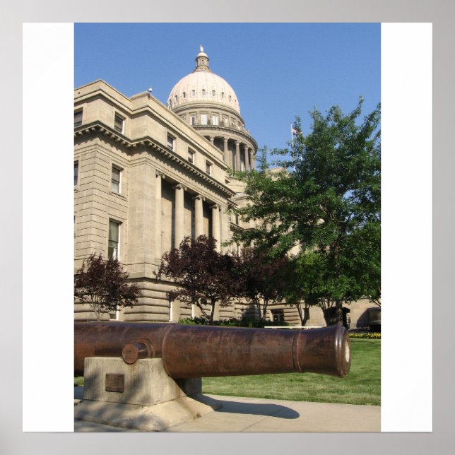 Póster Edificio Boise Capitol (Frente)