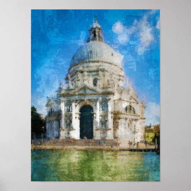 Póster Edificio de acrílico  (Frente)