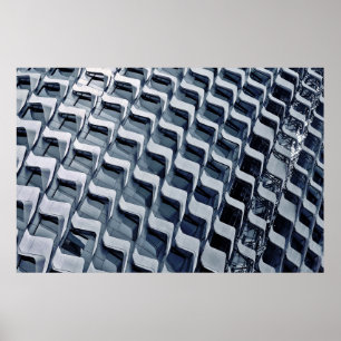 Póster Edificio de altura gris