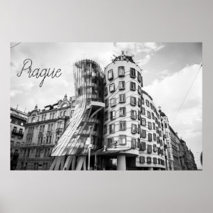 Póster Edificio de baile en Praga