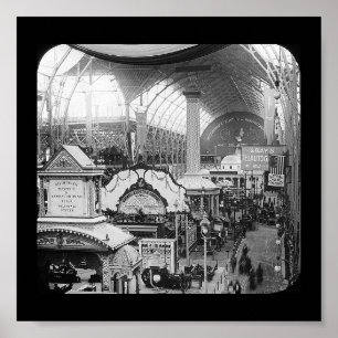 Póster Edificio de electricidad justa del mundo poster 18