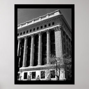 Póster Edificio de estilo romano