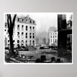 Póster Edificio de la Avenida de la Ópera