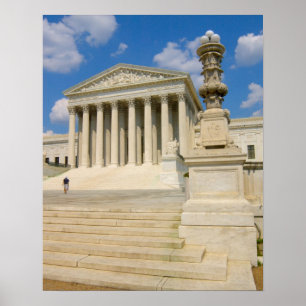 Póster Edificio de la Corte Suprema, Washington, DC