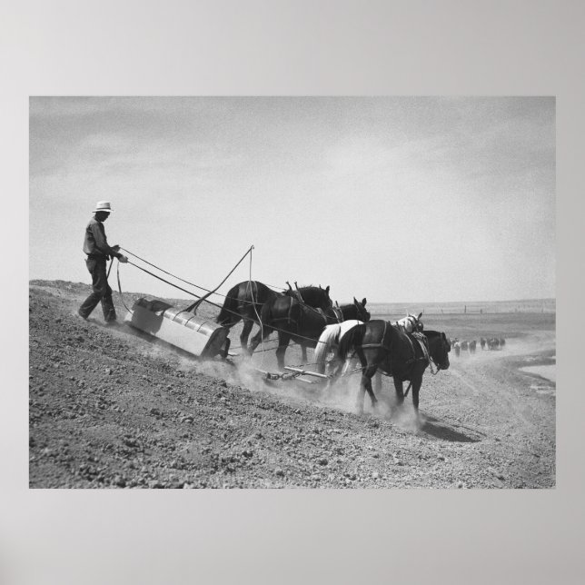 Póster Edificio de presas: 1936 (Frente)