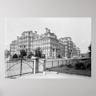 Póster Edificio del Estado, Guerra y Marina