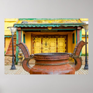 Póster Edificio del Monasterio Exterior