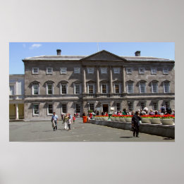 Póster Edificio del Parlamento irlandés, Leinster House D