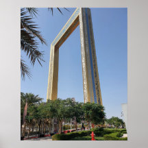 Edificio Dubai Frame situado en el parque Zabeel