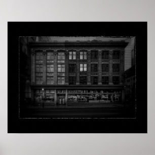 Póster Edificio Elgin No 1 con borde