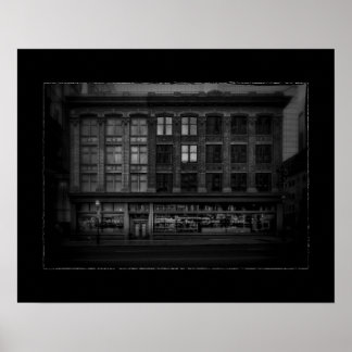 Póster Edificio Elgin No 1 con borde