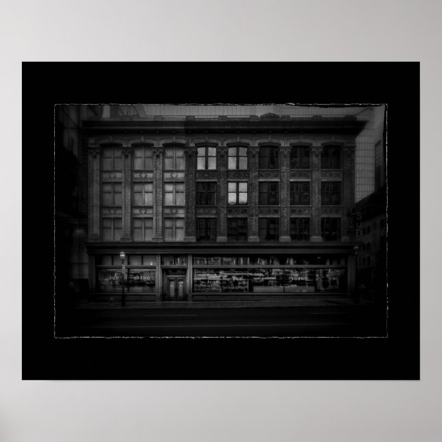 Póster Edificio Elgin No 1 con borde (Frente)