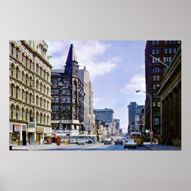 Póster Edificio Elwood 1955 (Frente)