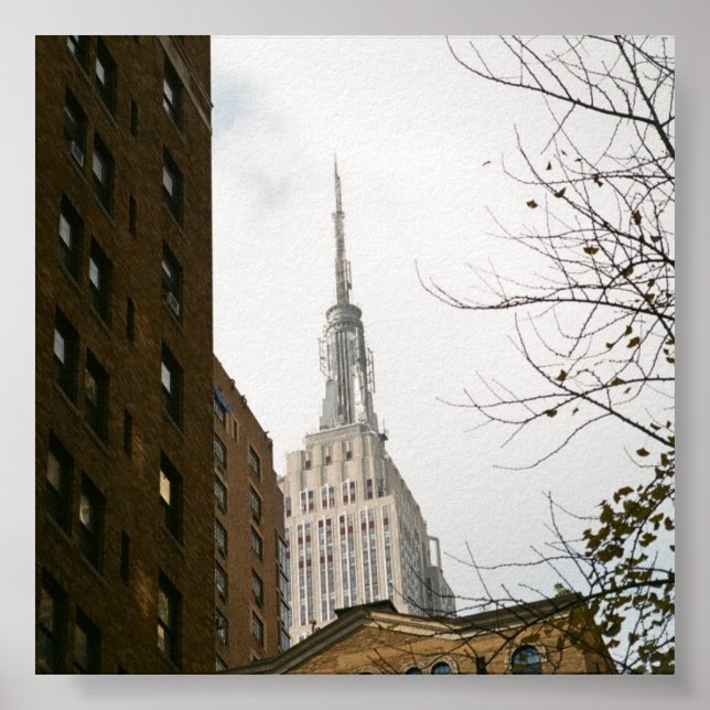 Póster Edificio Empire State (Frente)