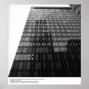 Póster Edificio Financiero 1966, por Ansel Adams