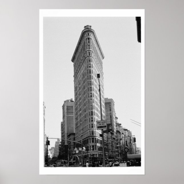 Póster Edificio Flatiron (foto) (Frente)