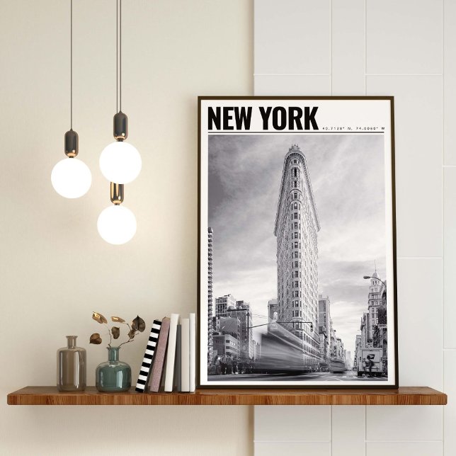 Póster Edificio Flatiron Fotografía de la ciudad de Nueva (Subido por el creador)