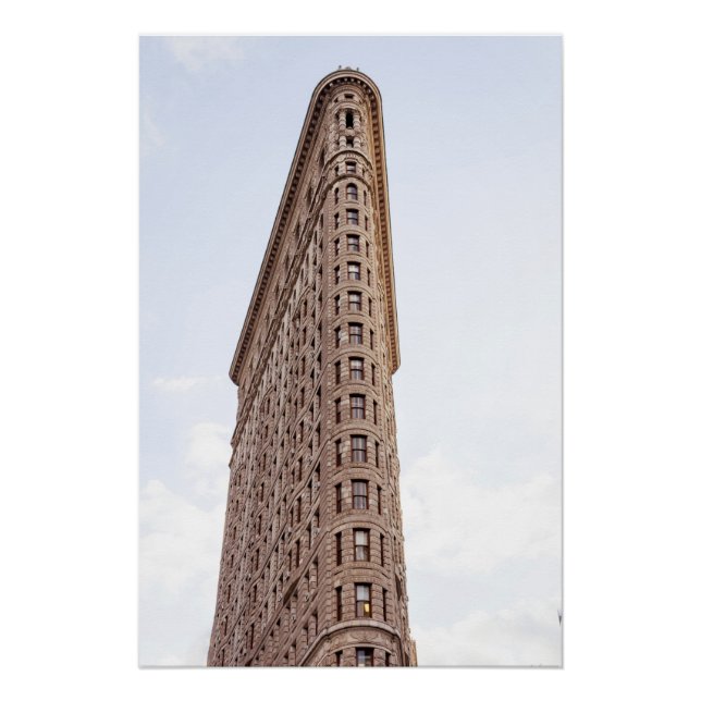 Póster Edificio Flatiron Nueva York  (Anverso)