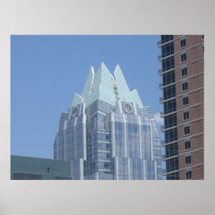 Póster Edificio Frost Bank Austin, Texas
